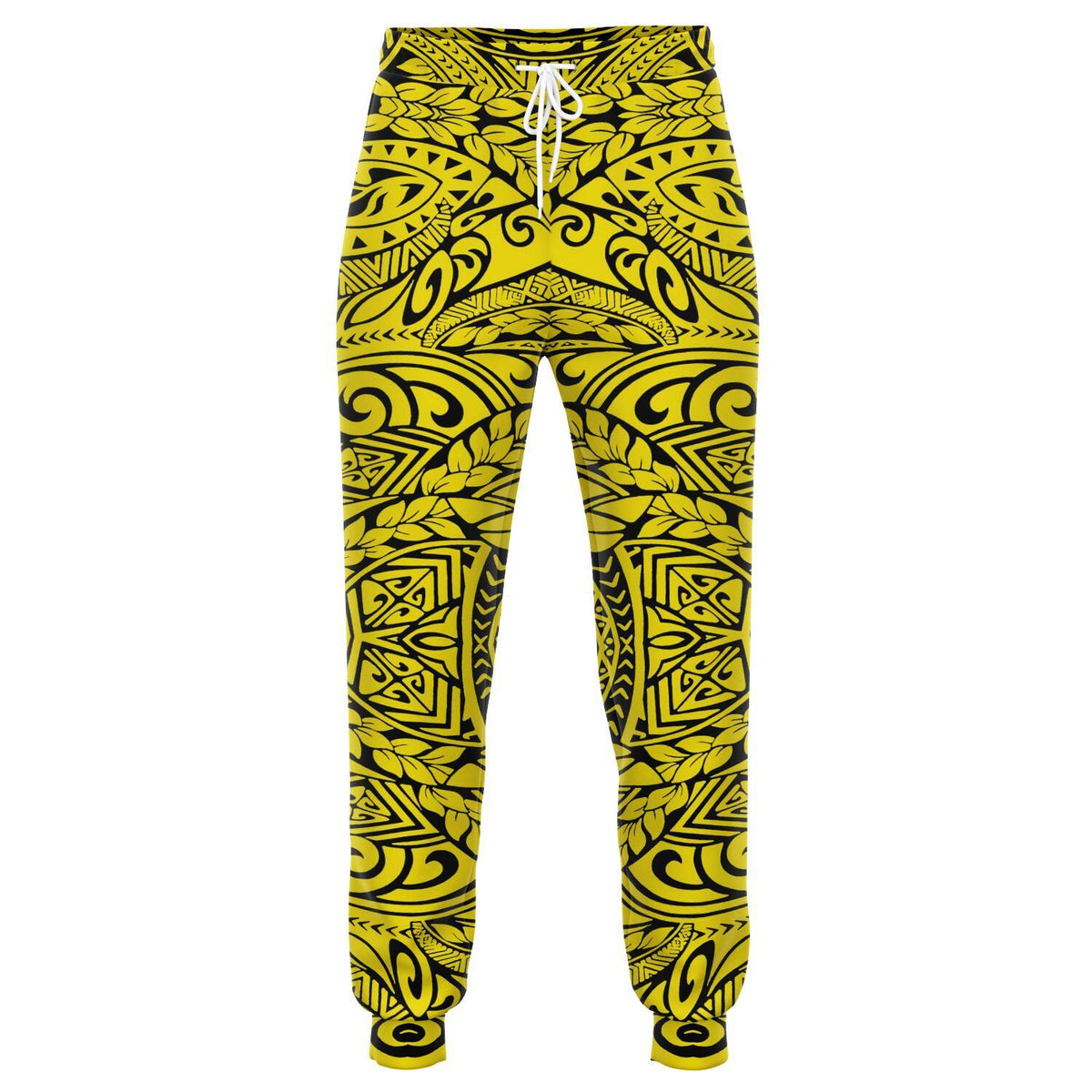 Polynesian Culture Yellow Joggers Unisex Yellow - Polynesian Pride