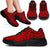 Polynesian Culture Red Chunky Sneakers - Polynesian Pride