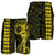 Hawaii Tribal Yellow Men's Shorts Yellow - Polynesian Pride