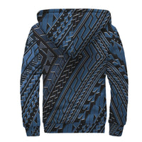 Polynesian Patterns Sherpa Hoodie 08 - Polynesian Pride