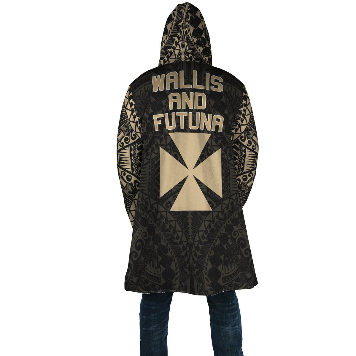 Wallis and Futuna All Over Print (Women/Men) Cloak A7 - Polynesian Pride