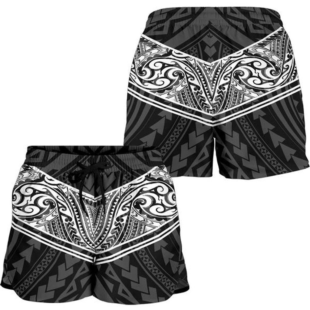 Specialty Polynesian Women's Shorts White Women White - Polynesian Pride