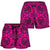 Polynesian Kakau Turtle Pink Women's Short Women Pink - Polynesian Pride