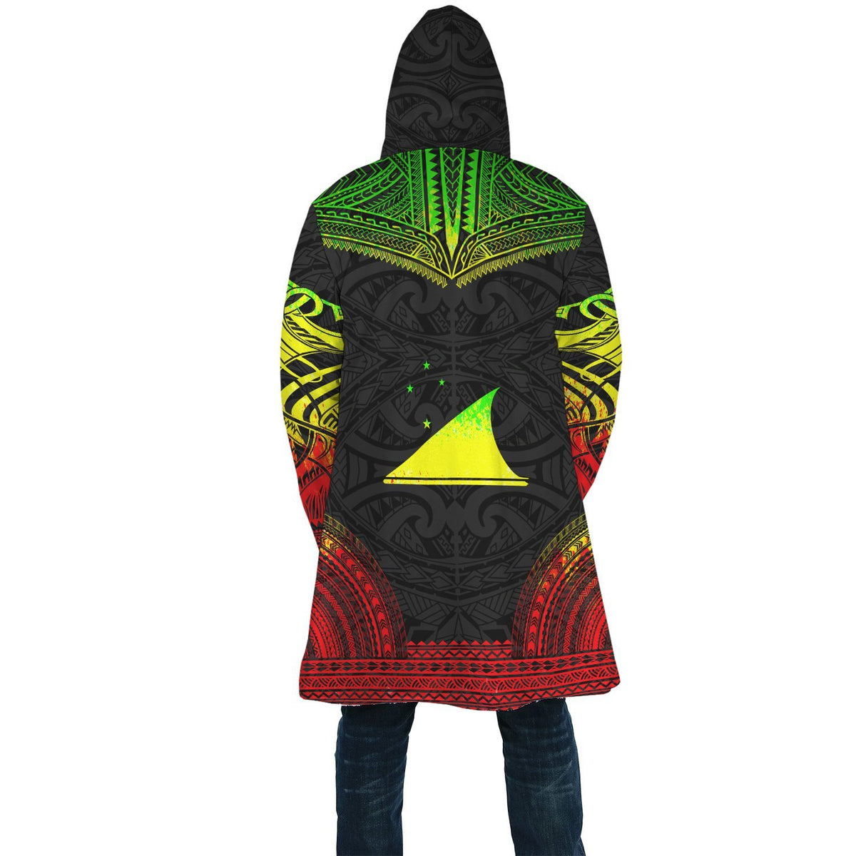 Tokelau Polynesian Chief Cloak - Reggae Version - Polynesian Pride