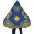 Nauru Flag Polynesian Chief Cloak - Polynesian Pride