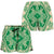 Polynesian Plumeria Mix Green Women's Short Women Green - Polynesian Pride