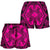 Polynesian Plumeria Mix Pink Black Women's Short Women Pink - Polynesian Pride