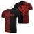 Hawaii Kanaka Polynesian T Shirt The Half Red Unisex Red - Polynesian Pride