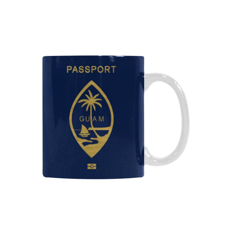 Guam Passport White Mug - Polynesian Pride