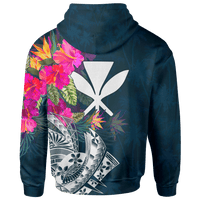 Polynesian Hawaii Hoodie Summer Vibes - Polynesian Pride