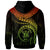 Niue Polynesian Custom Hoodie Niue Waves (Reggae) - Polynesian Pride