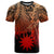 Nauru Polynesian Custom T shirt Tribal Wave Tattoo Red Ver 2 Unisex Red - Polynesian Pride