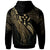 Kosrae Micronesia Zip Hoodie Legend Gold Version - Polynesian Pride