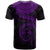 Fiji Polynesian Custom T Shirt Fijian Waves (Purple) - Polynesian Pride