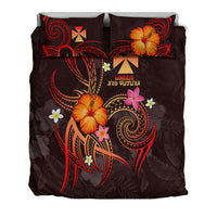 Wallis and Futuna Polynesian Bedding Set - Legend of Wallis and Futuna (Red) - Polynesian Pride