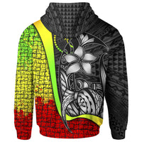 Chuuk Micronesian Hoodie Reggae Turtle with Hook - Polynesian Pride