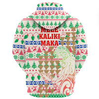 Swipe Right For Hawaii Christmas Zip Hoodie - Polynesian Pride