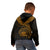 Polynesian Samoa Custom Zip up Hoodie Samoan Waves (Golden) - Polynesian Pride