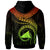 Tokelau Polynesian Custom Hoodie Tokelau Waves (Reggae) - Polynesian Pride