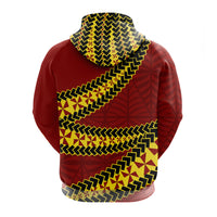 Tonga High School Hoodie Tongan Patterns LT20 - Polynesian Pride