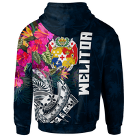 Tonga Fiji Hoodie Summer Vibes - Polynesian Pride