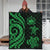 Samoa Premium Quilt - Green Tentacle Turtle - Polynesian Pride