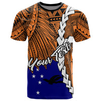 Papua New Guinea New Ireland Province Polynesian Custom T Shirt Tribal Wave Tattoo Unisex Blue - Polynesian Pride