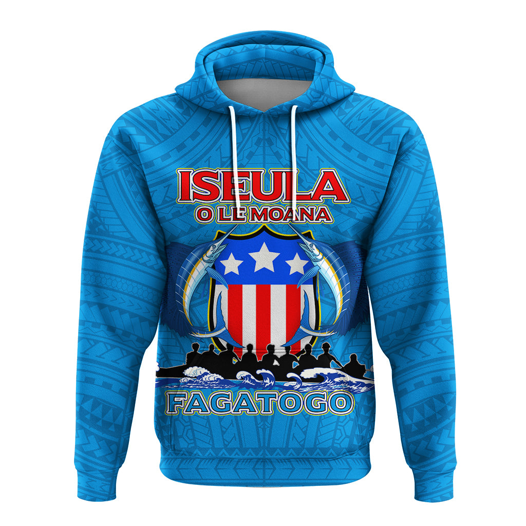 American Samoa Hoodie Iseula o le Moana of Fagatogo Pride LT12 - Polynesian Pride