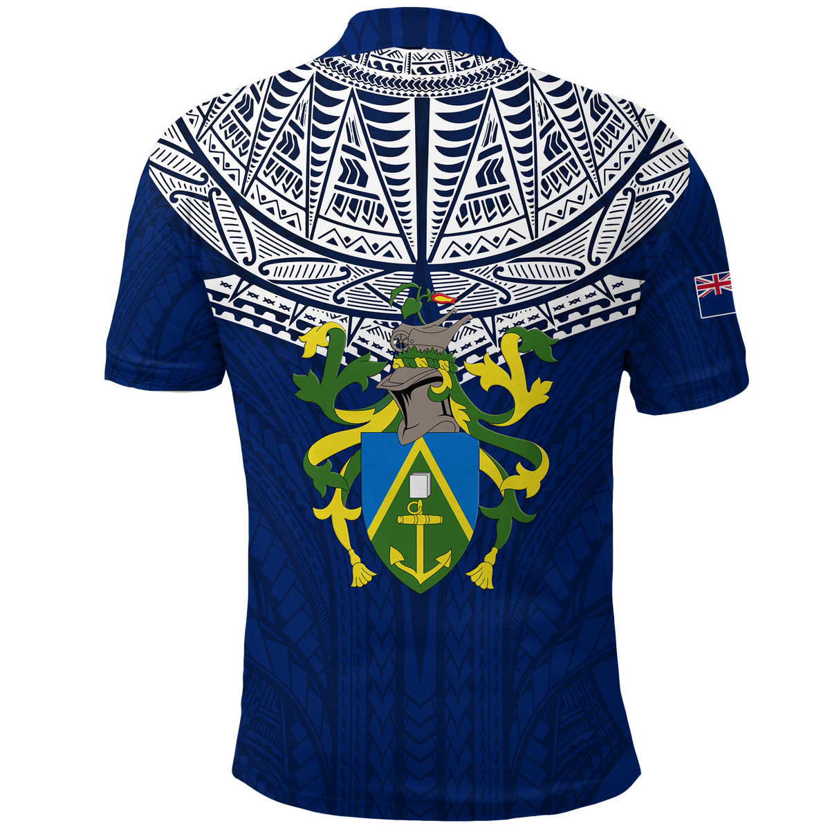 Pitcairn Islands Pride Polo Shirt LT12 - Polynesian Pride