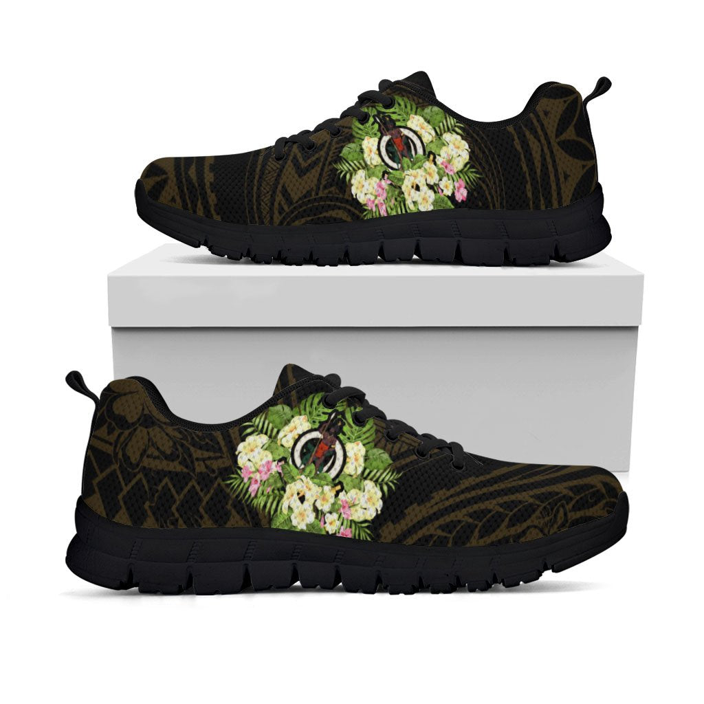 Vanuatu Sneakers - Polynesian Gold Patterns Collection - Polynesian Pride