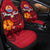 (Custom Personalised) Tahiti Maohi Car Seat Covers - Hibiscus With Tribal - LT12 - Polynesian Pride