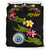 Federated States Of Micronesia Polynesian Bedding Set - Plumeria Tribal - Polynesian Pride