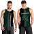 Hawaii Kakau Warrior Football Men Tank Top - LT12 Green - Polynesian Pride