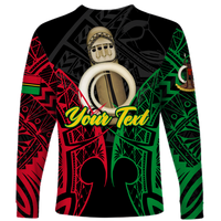 Custom Vanuatu 42nd Independence Anniversary Pride Long Sleeve Shirt - LT12 - Polynesian Pride