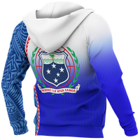 Samoa Hoodie Ocean Waves - Polynesian Pride
