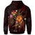 Wallis and Futuna Polynesian Custom Hoodie Legend of Wallis and Futuna (Red) - Polynesian Pride