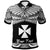 Wallis and Futuna Custom Polo Shirt Polynesian Tattoo White Version Unisex White - Polynesian Pride