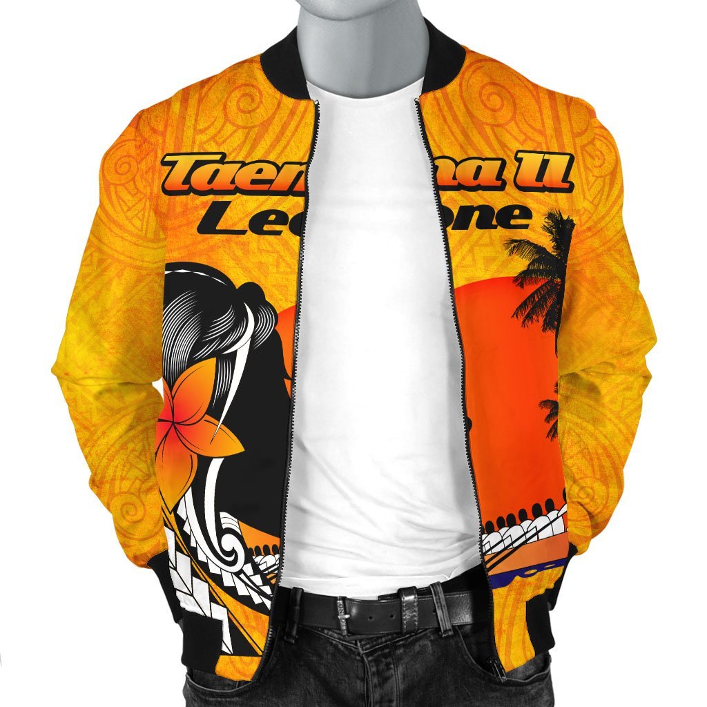 American Samoa Bomber Jacket - Taema II Leone - Polynesian Pride