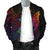 Vanuatu Men's Bomber Jacket - Butterfly Polynesian Style - Polynesian Pride