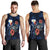 Philippines Polynesian Men Tank Top - Blue Turtle Hibiscus Blue - Polynesian Pride