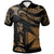 Wallis and Futuna Custom Polo Shirt Polynesian Tattoo Gold Version Unisex Gold - Polynesian Pride