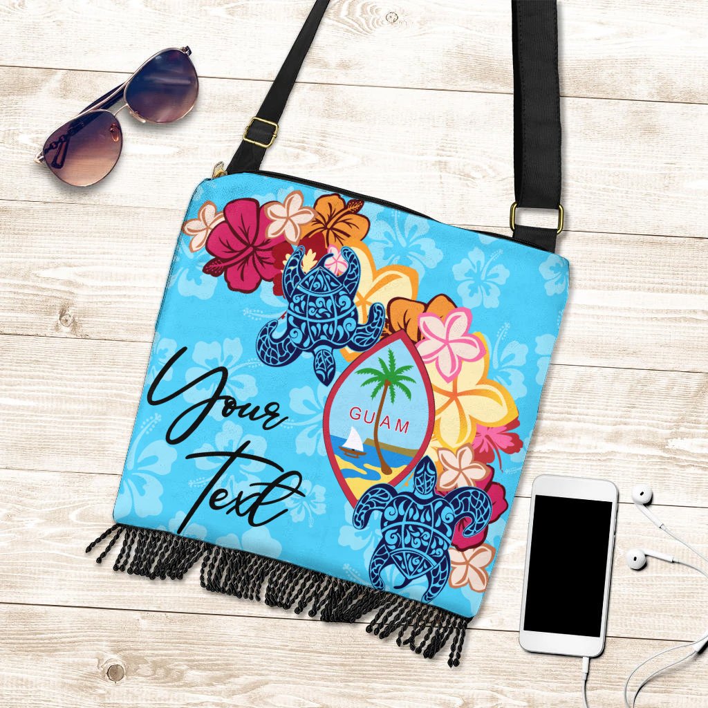 Guam Custom Personalised Boho Handbag - Tropical Style - Polynesian Pride