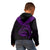 Vanuatu Polynesian Custom Zip up Hoodie Vanuatu Waves (Purple) - Polynesian Pride