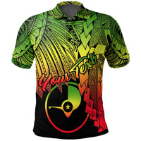 Yap Micronesia Custom Polo Tribal Wave Tattoo Reggae Unisex Reggae - Polynesian Pride