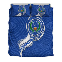 Pohnpei Bedding Set - Micronesia Pride Blue - LT12 - Polynesian Pride