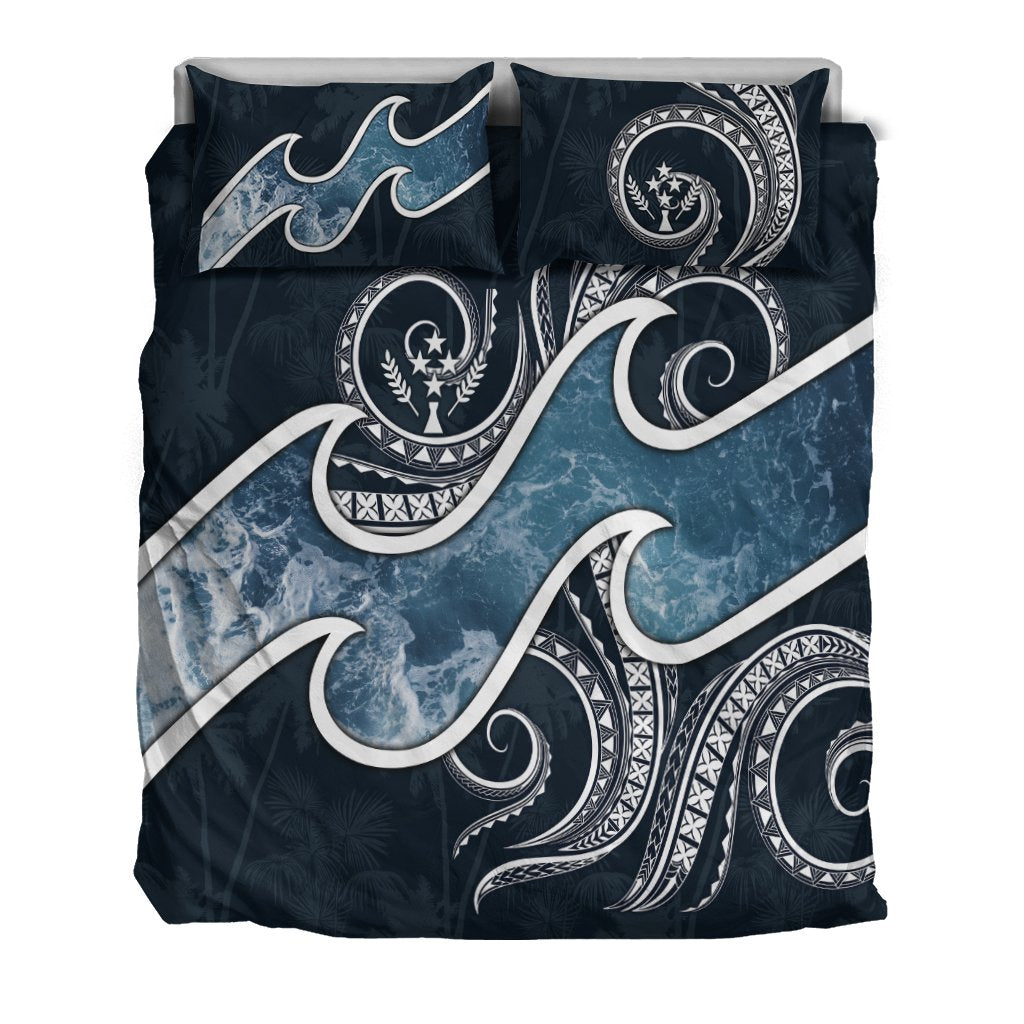 Kosrae Islands Polynesian Bedding Set - Ocean Style - Polynesian Pride