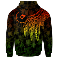 Yap Hoodie Polynesian Wings (Reggae) - Polynesian Pride