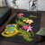 Tuvalu Polynesian Area Rug - Plumeria Tribal - Polynesian Pride