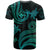 Kanaka Maoli Custom T Shirt Polynesian Turtle With Pattern - Polynesian Pride