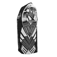 Marquesas Islands T Shirt Marquesas Islands Tiki Face Tattoo Style - Polynesian Pride